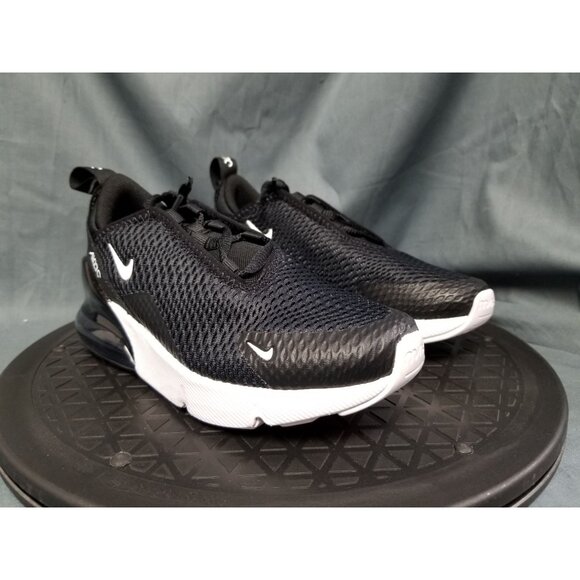 Nike Kids Air Max 270 (PS) Sneakers Mesh Black White Size 12c NEW IN BOX! - Picture 10 of 11